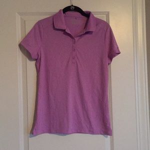 Nike golf light purple polo M